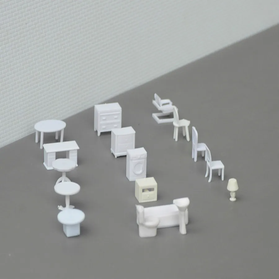 architecture model furniture building kits toy (3)