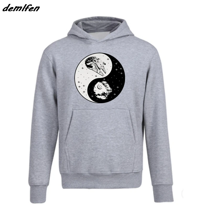 

Fashion Fleece Hoodie Star Death Sci Fi Nerd Falcon Movie Film Geek Sweatshirt Mens Womens Gift Casual Jacket Coat Harajuku