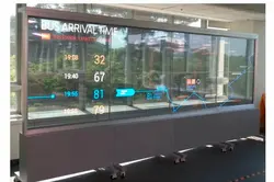 Пользовательский Размер 10.1-84 дюймов CCTV OLED прозрачный дисплей монитора touch интерактивная прозрачный цифровой компьютер видеостена