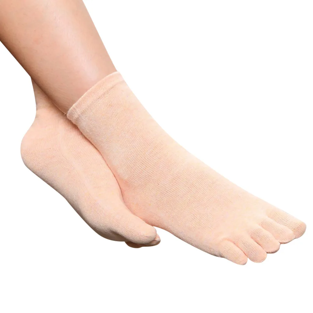 

Women Print Multicolor Toe Socks Solid Five Finger Socks Warmer Cotton Funny Socks socks funny stopki skarpetki damskie
