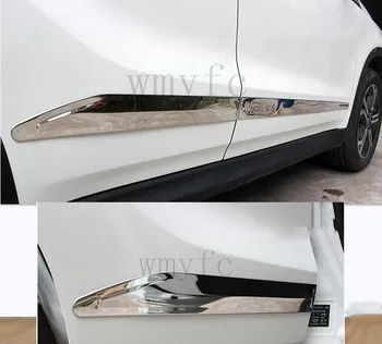

for Suzuki Vitara 2016 2017 2018 304 Stainless steel 4pcs car side door surface decoration trim,sucff strip,protection sticker