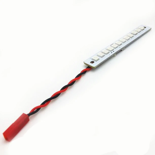 

Lantian blue sky FPV LED light board colorful 5V strobe Navigate Night flight LED Board 12 leds button version