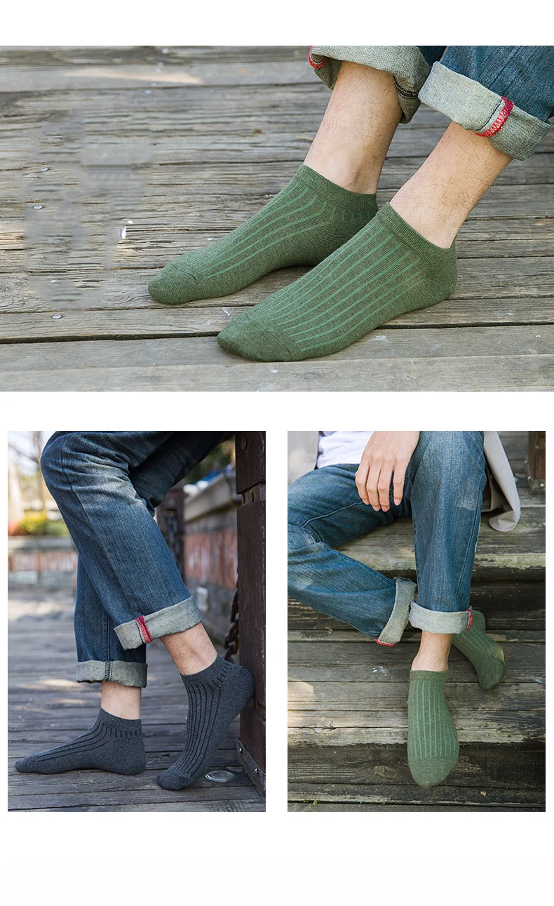 Повседневные стильные мужские носки в винтажном стиле из хлопка, однотонные носки, спортивные короткие милые подарочные носки высокого качества стандартной толщины
