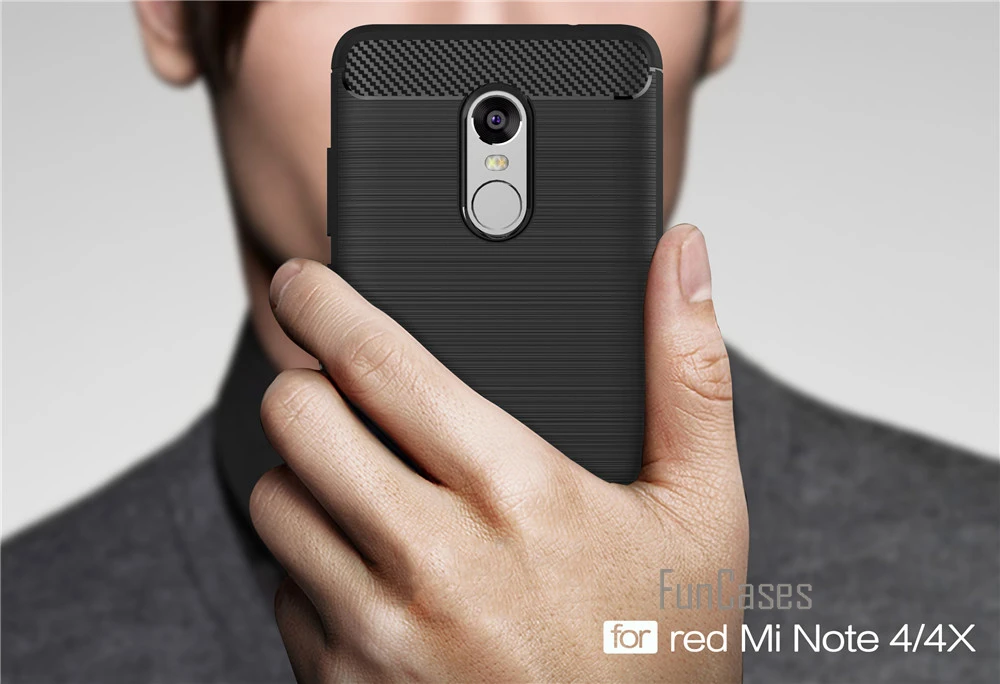 Мягкий облегающий чехол для fundas Xiaomi Redmi Note 4 4X 4X4 5 дюйма xaomi xiami xiomi capa | Мобильные