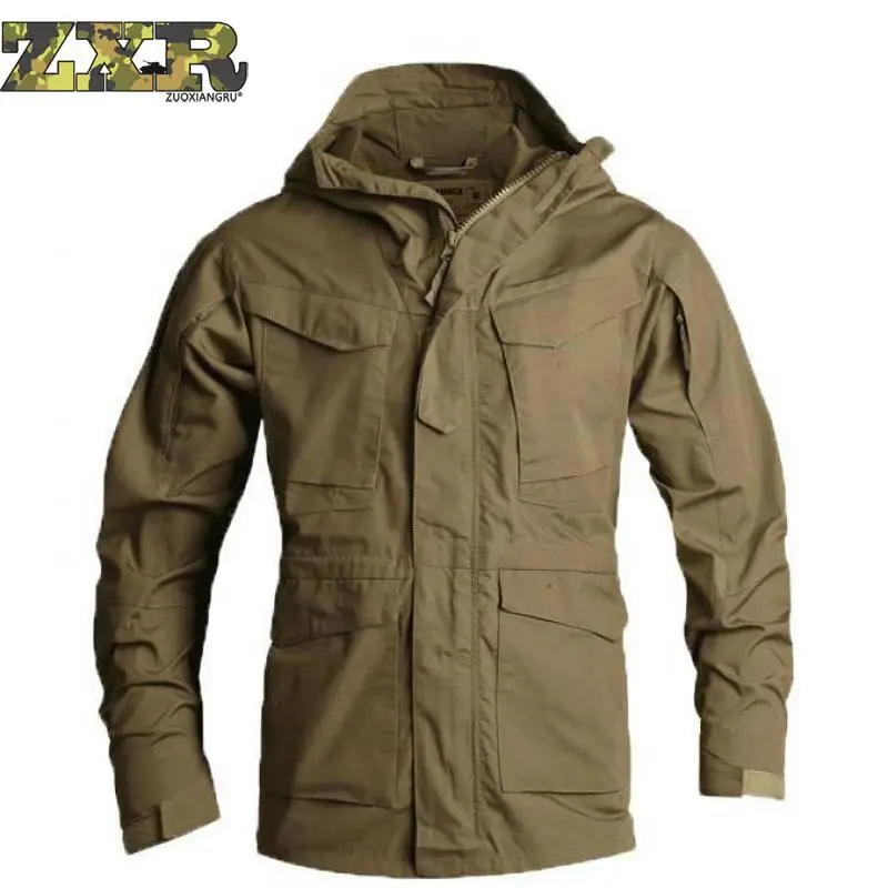 

US Army Tactical Military Uniform Airsoft Camouflage Combat-Proven Rapid Assault Long Sleeve Jacket Battle Strike