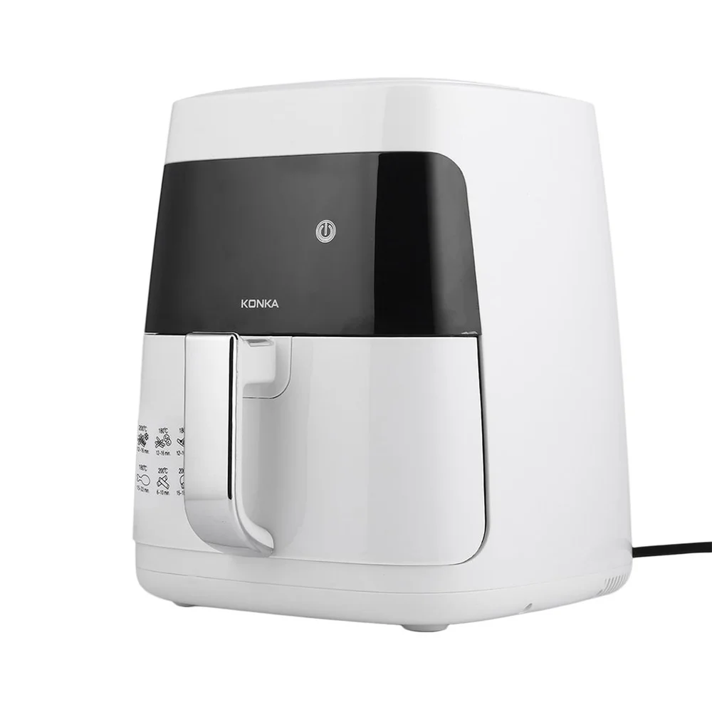 

KONKA KGKZ-2501 2.5L 1200W Wired Automatic Electric Air Fryer For Frying Grilling Roasting Baking Smokeless Fries Machine
