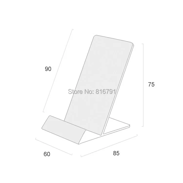 20 шт/лот подставка для демонстрации товаров подставка для магазина дисплей держатель для Iphone samsung мобильного телефона