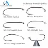 Maximumcatch 100pc Fly Fishing Hook 10#-18# Fish-Friendly Barbless Dry Wet Nymph Shrimp Caddis Pupa Jig Fly Tying Hooks ► Photo 2/6