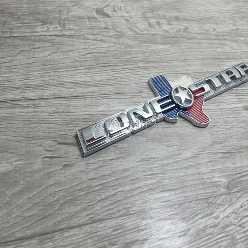 3D Metal Texas Edition Emblem Badges For Chevrolet Dodge