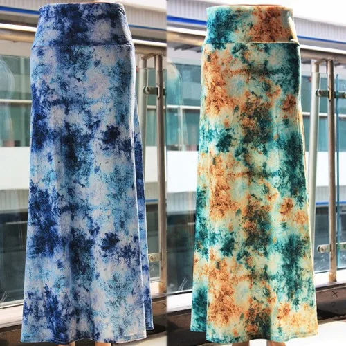 skirts female fashion womens long skirt floral patterns saia longa plus size skirt maxi sheer skirts