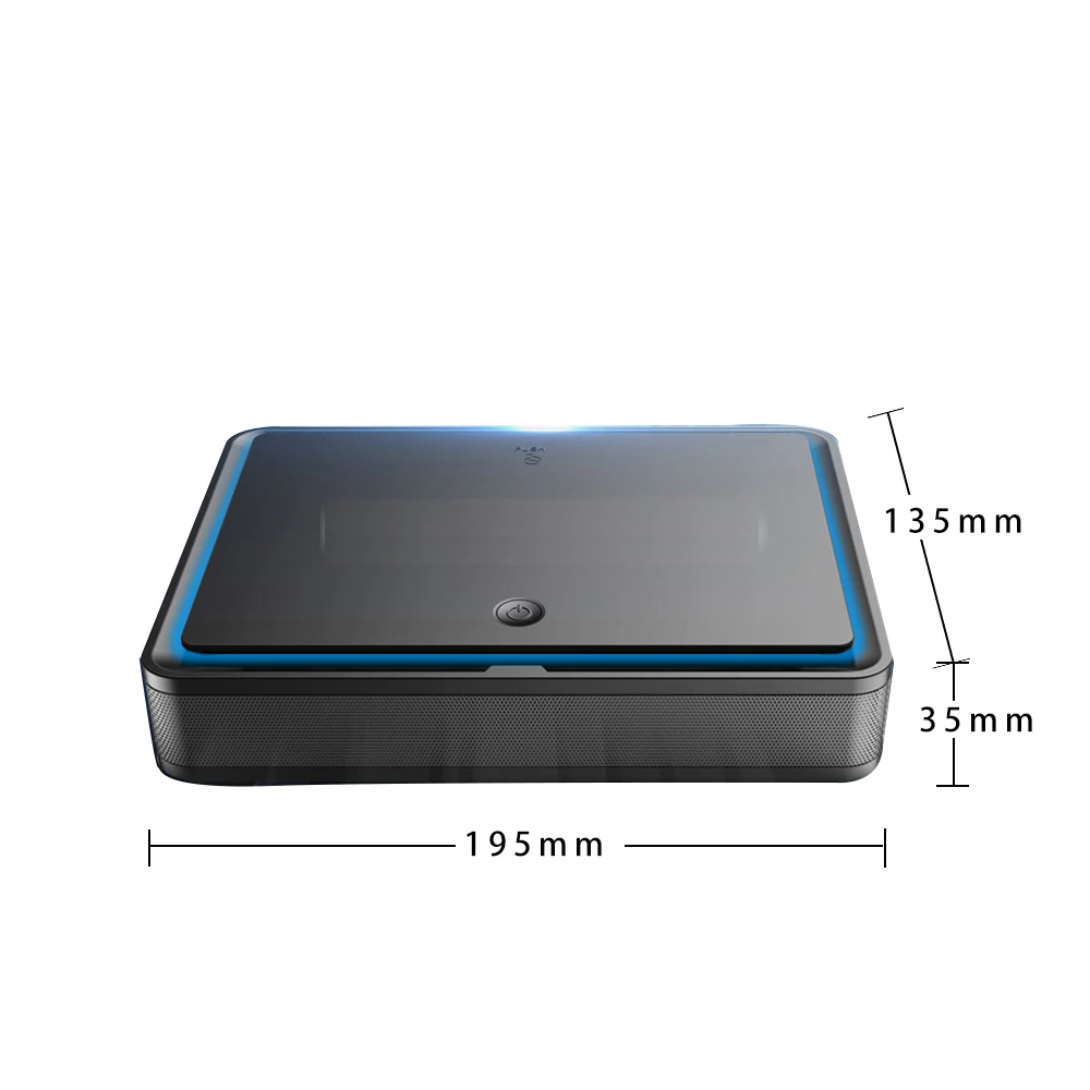 

2017 Hot Selling Portable Hepa Ionizer Car Home Air Purifier Intellegent Usb Charge Air Fresher with Mobile APP Control