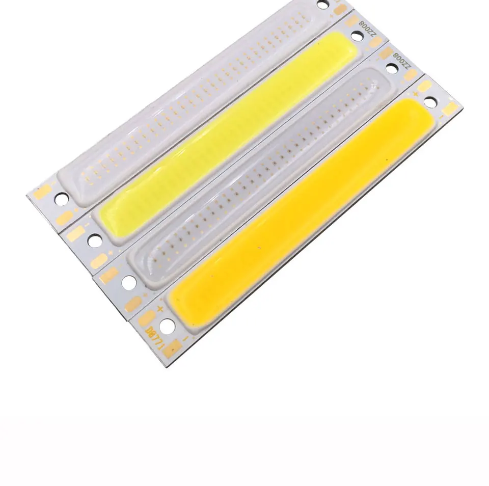 608mm Battery Powered 3.7V COB LED Light Source Strip Lamp DC3-4V Warm Cool White Blue Red Color Bulb for DIY Lighting (5)