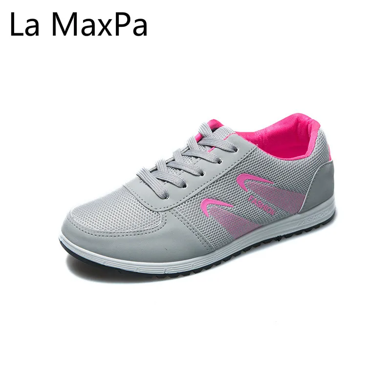 

Spring Summer New Women Shoes Fashion Casual Gingham Flat-soled Shoes Comfortable Breathable Lace-up Round Toe Shoes B2