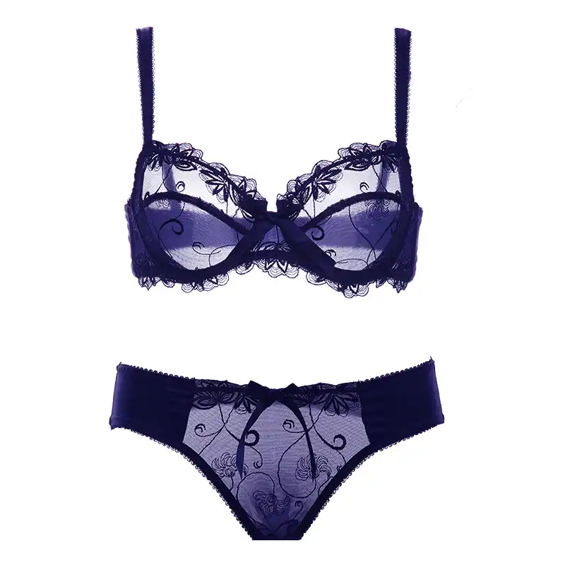 black lace bra and panty set plus size