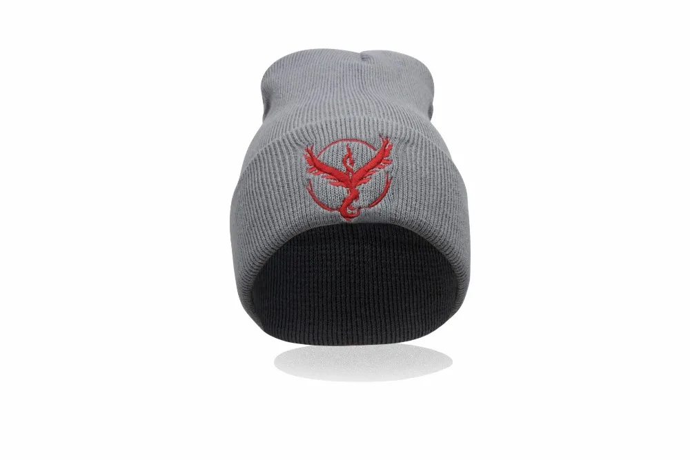 Gorro Touca Com Símbolo Times Pokémon Go Equipe Vermelha Valor