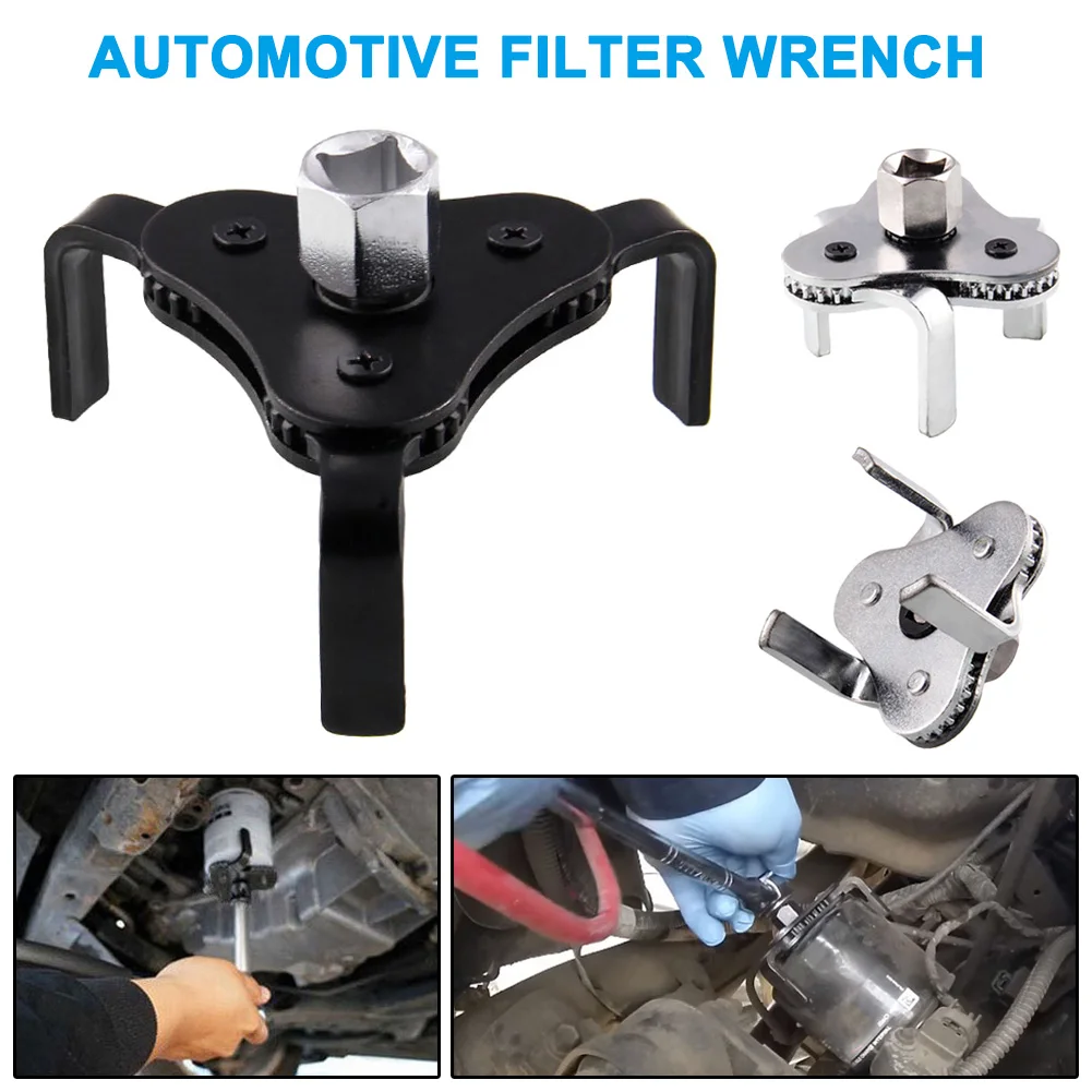 

2018 1pcs Car Filter Wrench Three-jaw Machine Oil Grid Removing Installing Tools CSL88