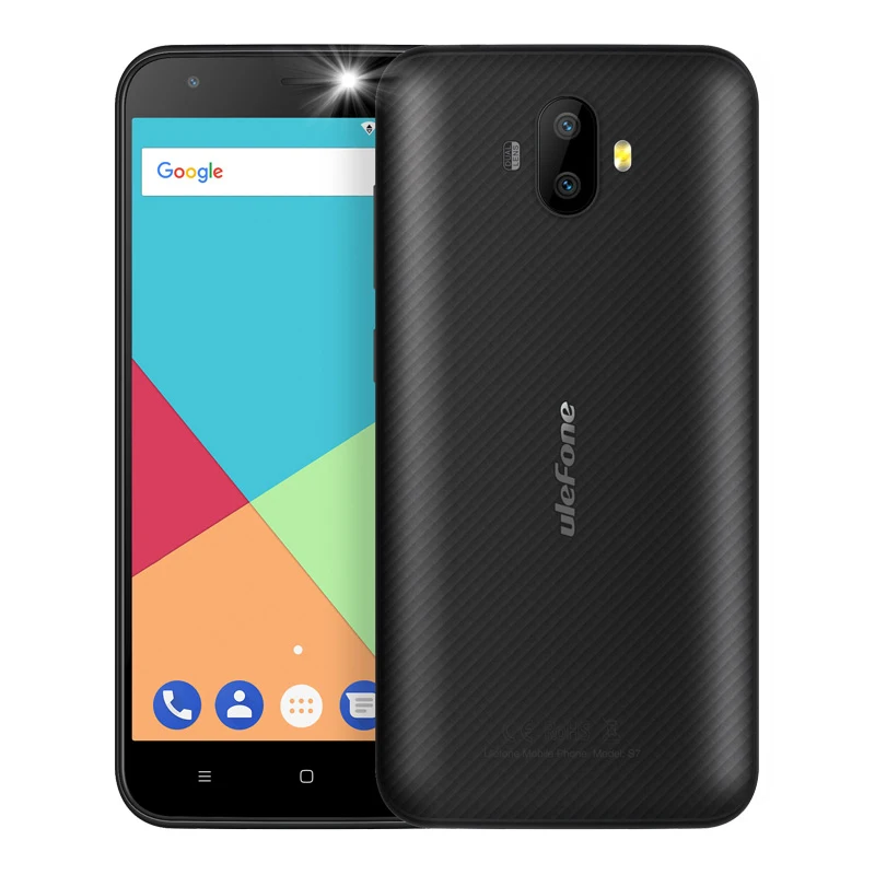 Ulefone S7 3G Smartphone 5 0 Inch Android 7 0 MTK6580 Quad Core 1GB RAM 8GB