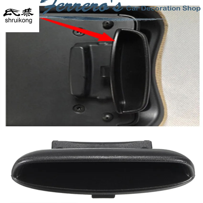 Leather Center Console Armrest Cover Lid Lock catch Fit For Honda Civic