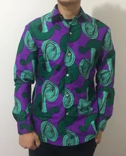 Cheap Turn down collar men's African shirt dashiki print shirts Ankara fashion shirt men long sleeve tops custom made African clothes Cheap Turn down collar men's African shirt dashiki print shirts Ankara fashion shirt men long sleeve tops custom made African clothes