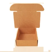 10 шт./партия Ретро Мини крафт-бумага упаковка из крафт-бумаги Заказная подарочная упаковка картонные упаковочные коробки для аксессуаров