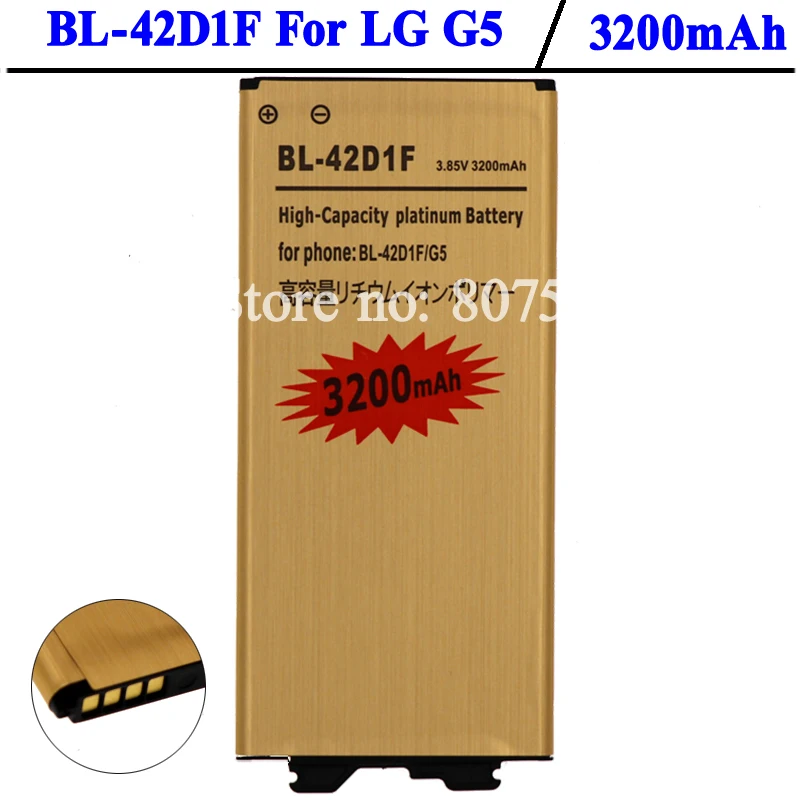 Аккумулятор для LG G5 H868 H860N H850 F700L H820 H830 H845 H860 F700K VS987 LS992 3200 мАч | Мобильные телефоны и