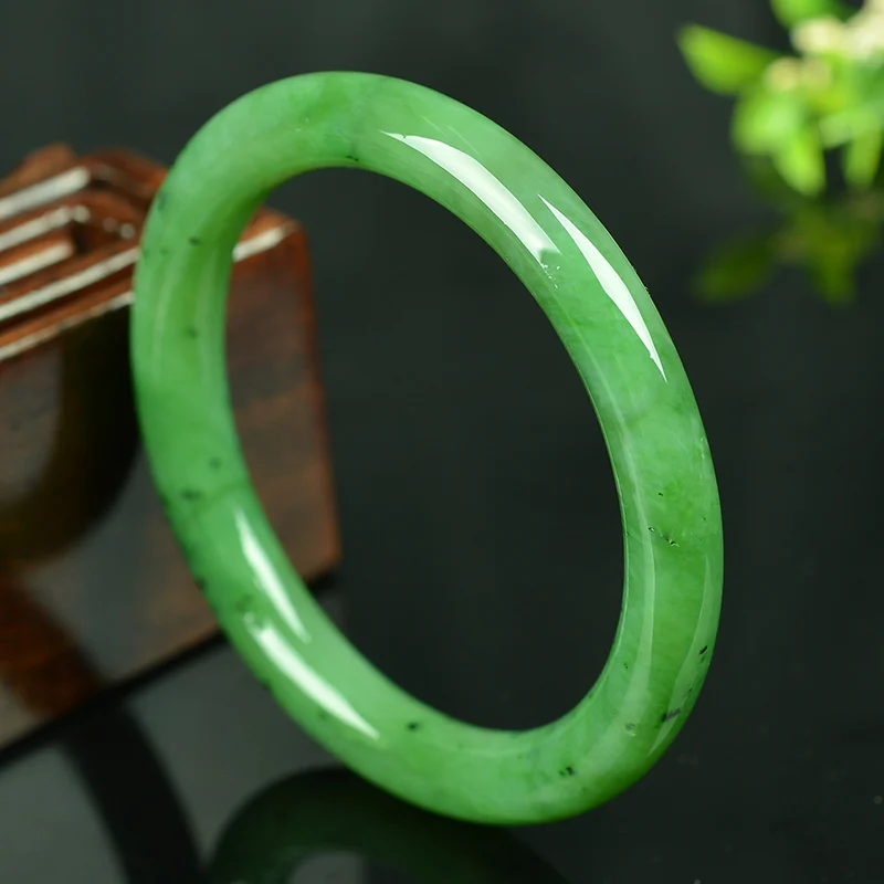 

Hot fengshui women's Fashion Buddha word Jasper jade bracelet jewelry gift