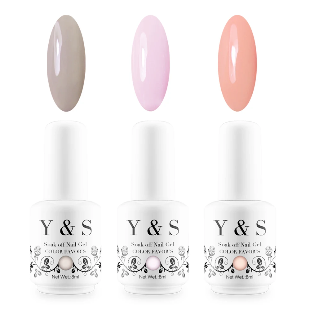 

Perfect Summer 3pcs UV Soak Off Nail Gel Polish DIY Nail Art Salon 8ml Nail Gel Varnish Long Lasting Led Gel Polish Lacquer Gel
