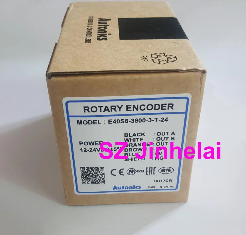 

Autonics E40S6-3600-3-T-24 Authentic Original ENCODER