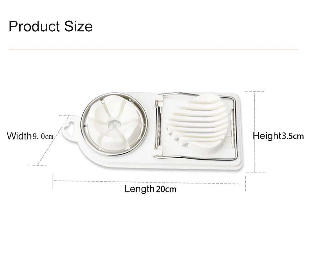 Пластик и нержавеющая проволока Многофункциональный резак для яиц цветок Яйцерезка шинкователь Яйцерезка кухонные приспособления инструменты для кухни