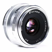 Объектив с широкой диафрагмой 35 мм F1.7 с ручными настройками для видеосъемки для цифровой камеры Olympus EP3 EP5 EPL7 EPM2 OMD EM5 EM1 EM10 GX7 GX1 GH3 G6 GF6 GF7 GM2 M43 Камера серебро