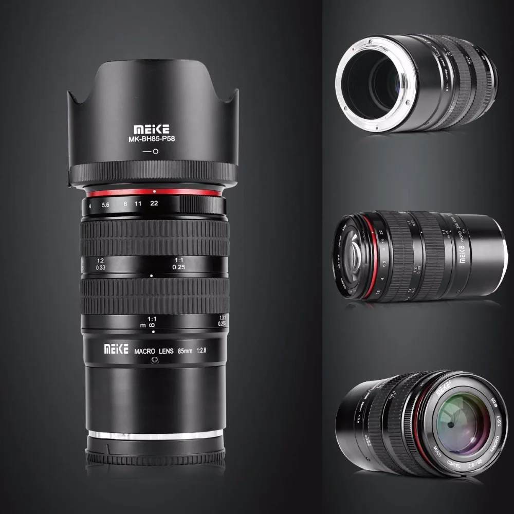 US $239.99 Meike MK85mm F28 Manual Focus Macro Lens For Olympus Micro 43 EM10 Mark IiEM5EM1EP5EPL3 And Panasonic Lumix G7 Camera