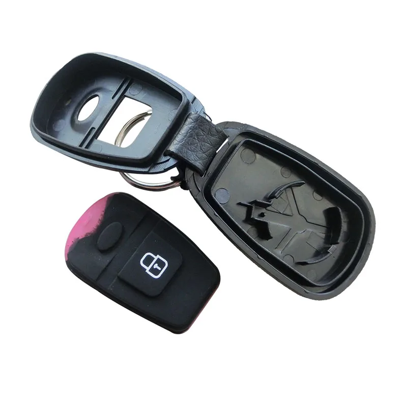 

Key Fob Keyless Entry Remote Shell Case & Pad fits For 2001-2002 Hyundai Santa Fe For 2001-2003 Hyundai Elantra