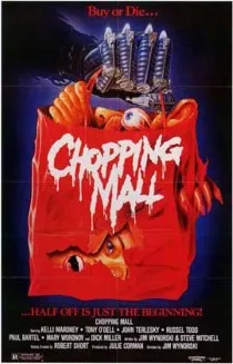 

Chopping Mall 1986 Horror Dracula Film Movie Vintage Decorative Kraft Poster Canvas Painting Wall Sticker Home Decor Gift