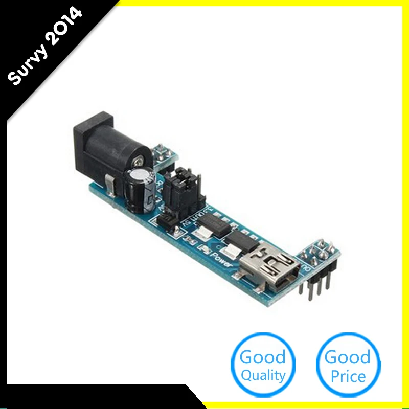 

MB102 Breadboard Power Supply Module 3.3V 5V For Solderless