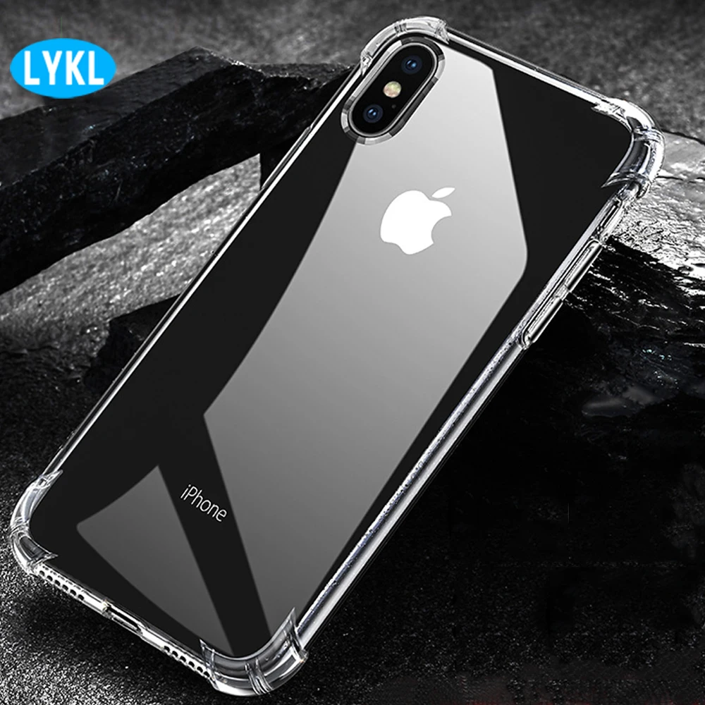 LYKL For iPhone X XS Max Case For iPhone 6 7 8 Plus Shockproof Soft Silicone Phone Case For iPhone XS XR 8 7 Cover Coque Funda LYKL For iPhone X XS Max Case For iPhone 6 7 8 Plus Shockproof Soft Silicone Phone Case For iPhone XS XR 8 7 Cover Coque Funda