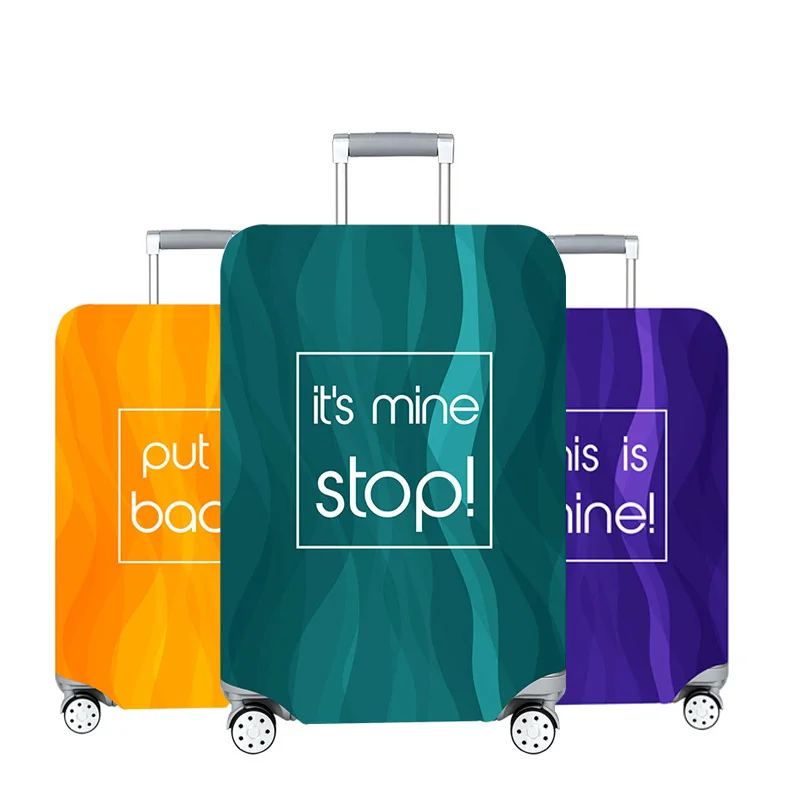 

Fashion Luggage Protective Cover Elastic dust cover 18-32 inch Suitcase protective sleeve Trolley dust cover Travel accessories