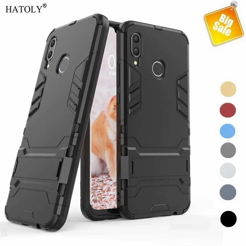 

Capa For Huawei Nova 3 Case Cover Armor Case Huawei Nova 3 Shockproof Back Hard Cover Huawei Nova 3 Funda Bumper Coque HATOLY >