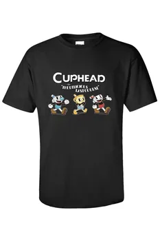 

Cuphead The Delicious Last Course Cosplay T-shirt Summer Tops
