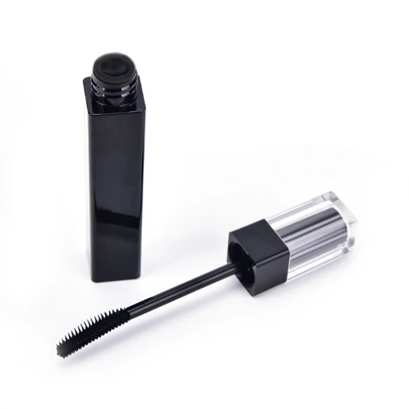 1PC Portable Empty Black Eyelash Tube Mascara Cream Vial/Container Fashionable Refillable Bottles Makeup Tool Accessories