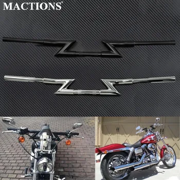 

Motorcycle Universal 1"/25mm Drag Z-Bars Handlebars Hand Grips Handle Bar For Harley Touring Dyna Sportster Chopper For Honda