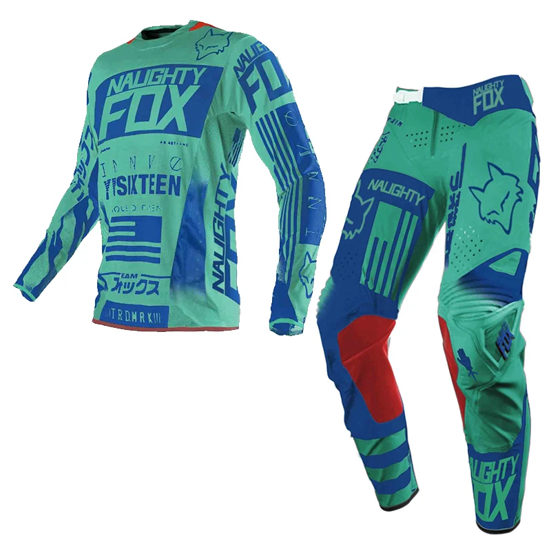 

Racing 360 Cross Country Motorcycle Racing Jersey+Pants Mountain Dirt Bike Racing Combo Kits MTB DH MX Off-Road Set