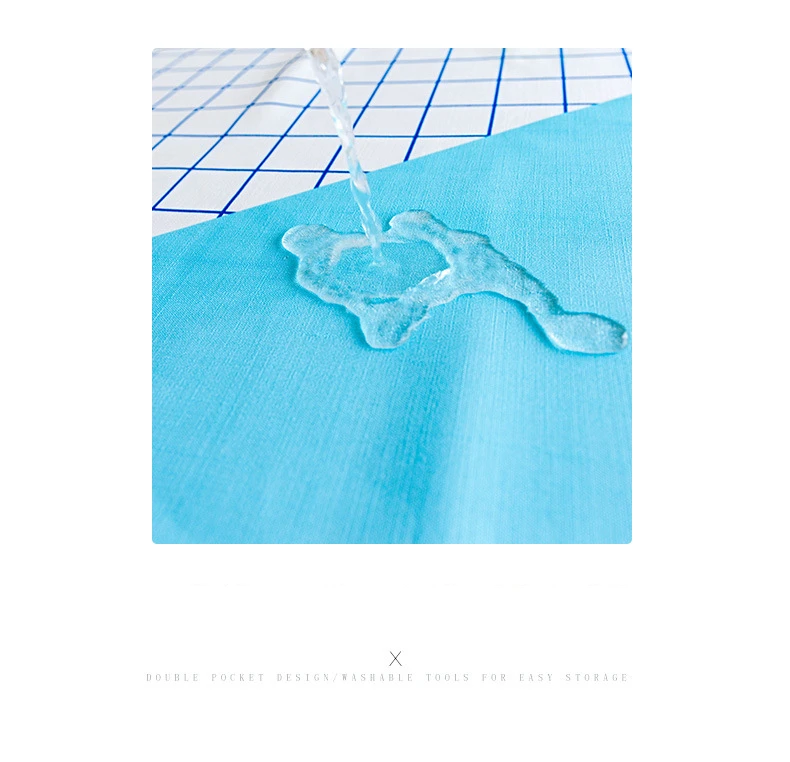 Простой Синий скандинавский стиральная машина водонепроницаемый чехол ткань Солнцезащитная ткань пылезащитный чехол однодверный холодильник полотенце