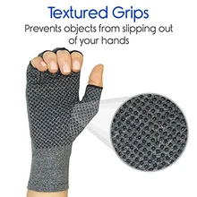 Перчатки для езды на велосипеде с половинными пальцами, защитные перчатки с артритом, эластичные дышащие перчатки для верховой езды