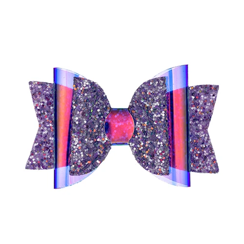 Girl S Sequin Polyester Hair Bow