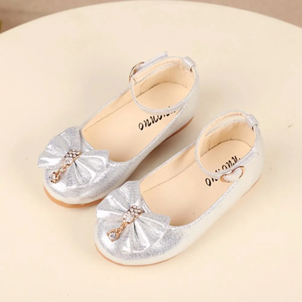 Детская модная обувь принцессы для маленьких девочек; однотонная танцевальная обувь с бантом; обувь для девочек; детские мокасины; scarpe neonata(размер США