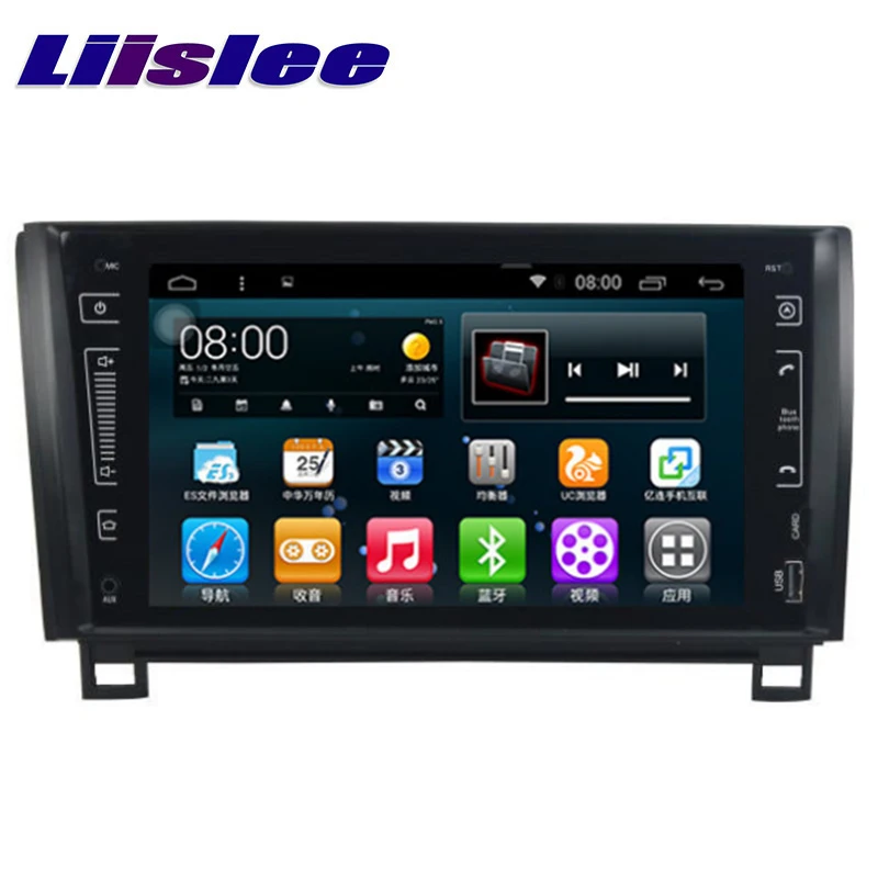 Excellent LiisLee Car Multimedia GPS Hi-Fi Audio Radio Stereo For TOYOTA Sequoia Sekoia 2008~2018 Original Style Navigation NAVI 3