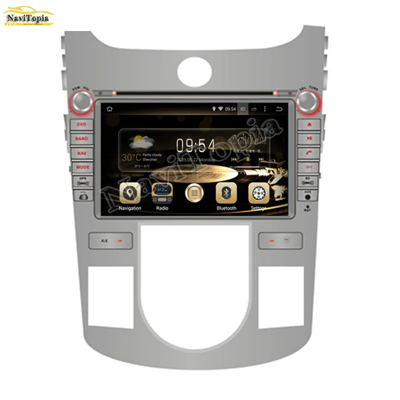 

Ectwodvd 4G RAM Octa Core Android 6.0 Car GPS Navigation for Kia KOUP Auto Air-Conditioner version 2008-2012 Car DVD Multimedia