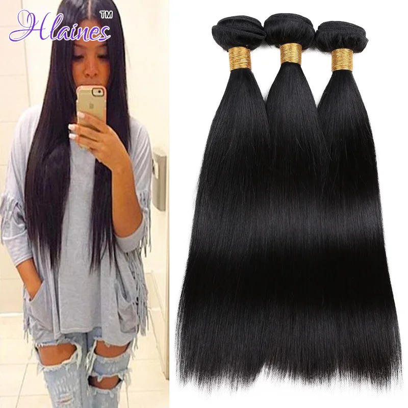 

Peruvian Virgin Hair Straight Virgin Human Hair Weave Bundles 3PC Rosa Hair Products Peruvian Straight Virgin soft Hair Bundle