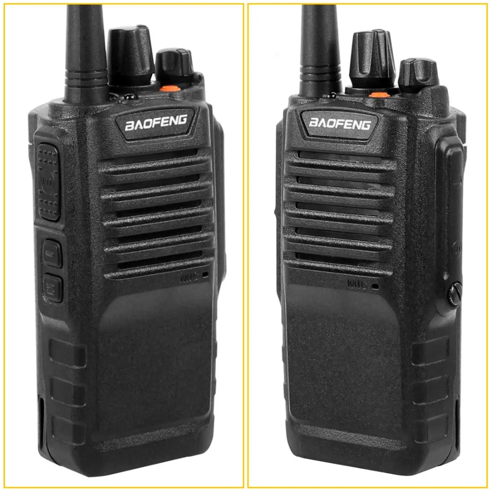 2 шт BaoFeng 9700 влагонепроницаемые Walkie Talkie PTT профессиональный 5 W UHF IP67 CB сканер полиция двухстороннее приемопередатчик ФИО Comunicador