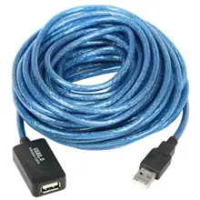 Active 10m USB extension cable repeater - high speed - compatible USB 2.0 and USB 1.1 4pcs lot cy7c68013a 100axc cy7c68013a ez usb fx2lp usb microcontroller high speed usb peripheral controller
